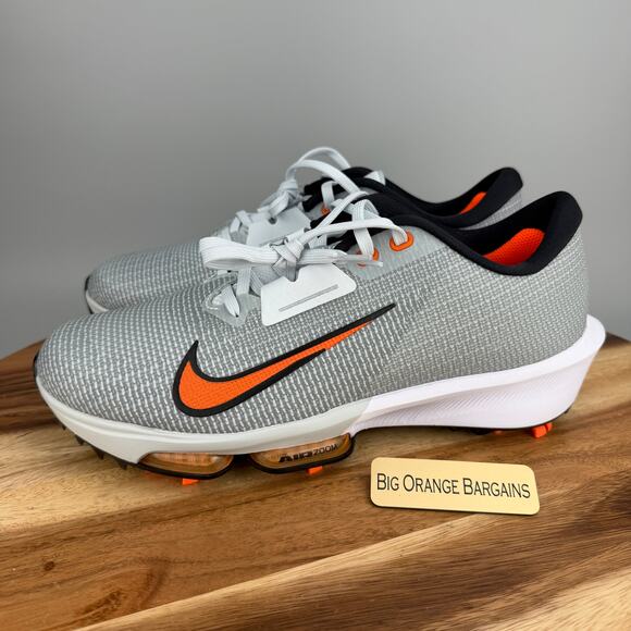 Nike Air Zoom Infinity Tour Next 2 Golf Shoes Men\'s 10.5 Orange HQ2158-001 NEW main image 7